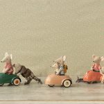 Maileg Mouse car – Dark green