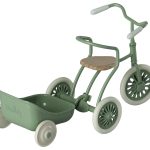 Maileg Tricycle hanger, Mouse – Green