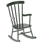 Maileg Rocking chair, Mouse – Dark green
