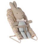 Maileg Rabbit, MY – Light blue check
