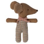 Maileg Sleepy wakey baby mouse in matchbox – Rose