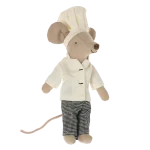 Maileg Chef clothes, Big sister and big brother mouse