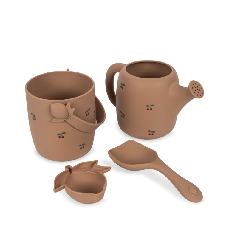 Silicone Beach Toy Set, Cherry, Konges Sløjd