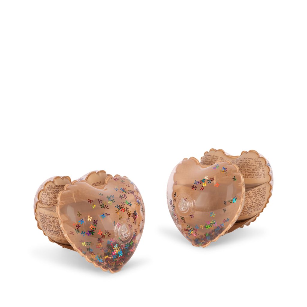 Water Wings Heart, MULTI CHERRY BLUSH TRANSPARENT, Konges Sløjd