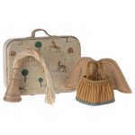 Maileg Fairy clothes in suitcase, Little sister mouse