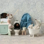 Maileg Sink dresser, Mouse – Mint