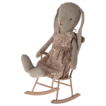 Maileg Rocking chair, Mini – Dark powder