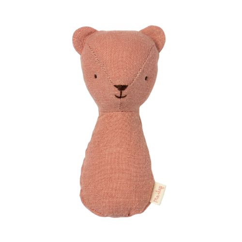 Maileg Teddy rattle – Old rose