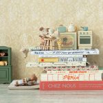 Maileg Corner cabinet, Mouse – Dark green