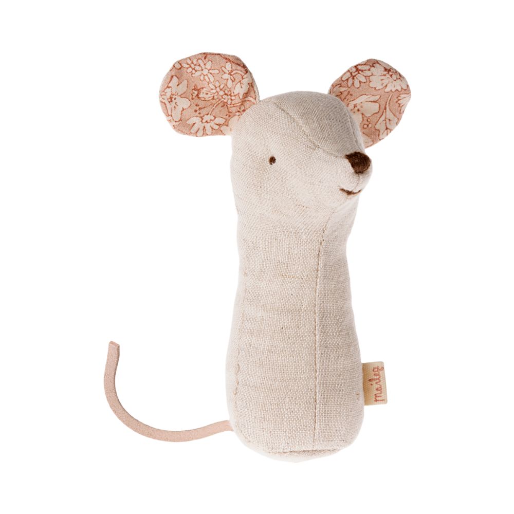 Maileg Lullaby Friends Maus-Rassel – Natur - Produktbild