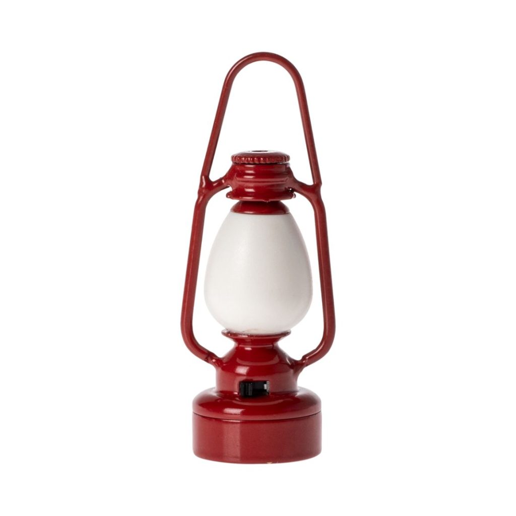 Maileg Vintage lantern, Mouse – Red
