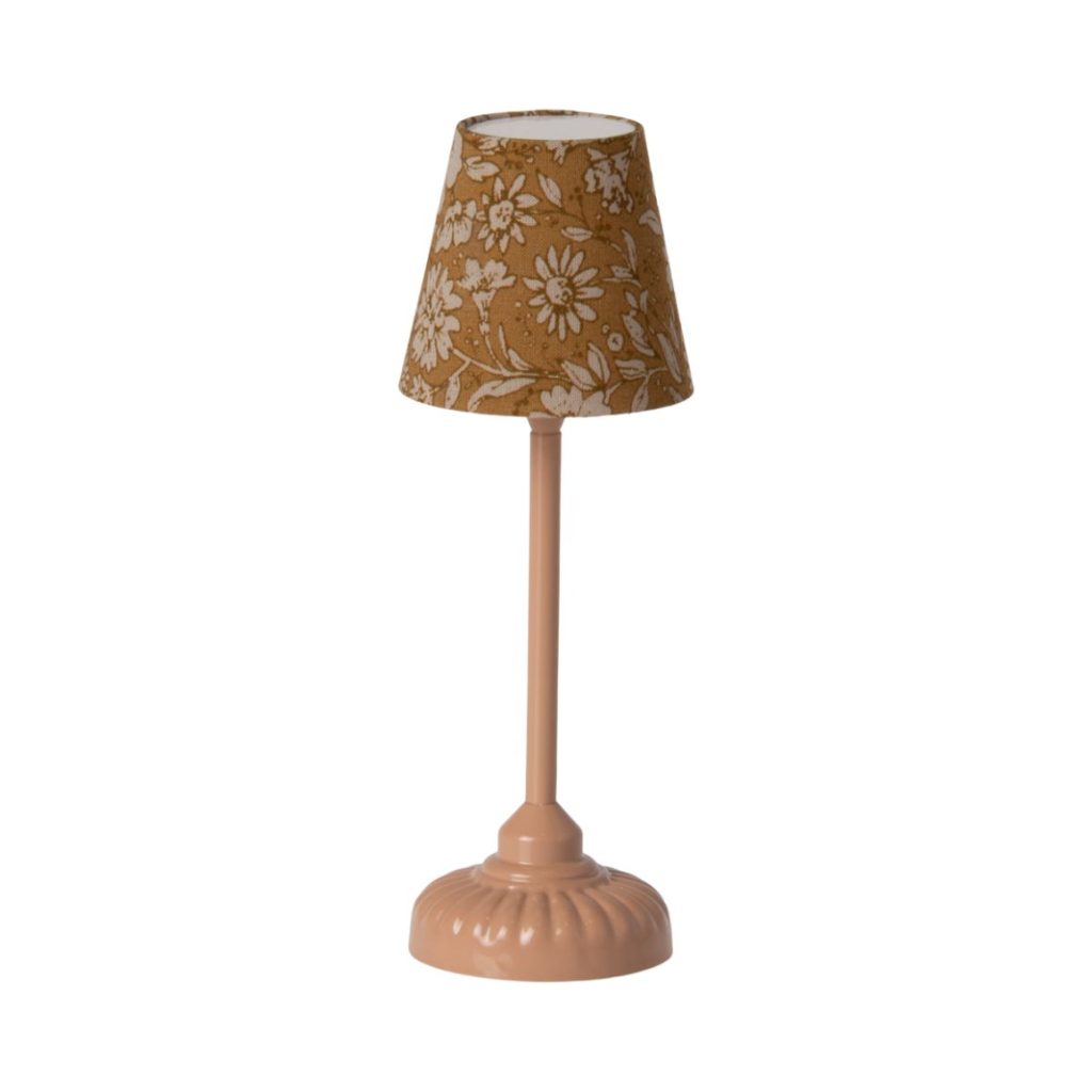Maileg Vintage floor lamp, Dark powder, 2024