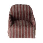 Maileg Chair, Mouse – Stripe