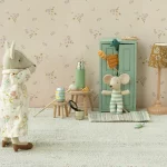Maileg Closet, Mouse – Soft blue