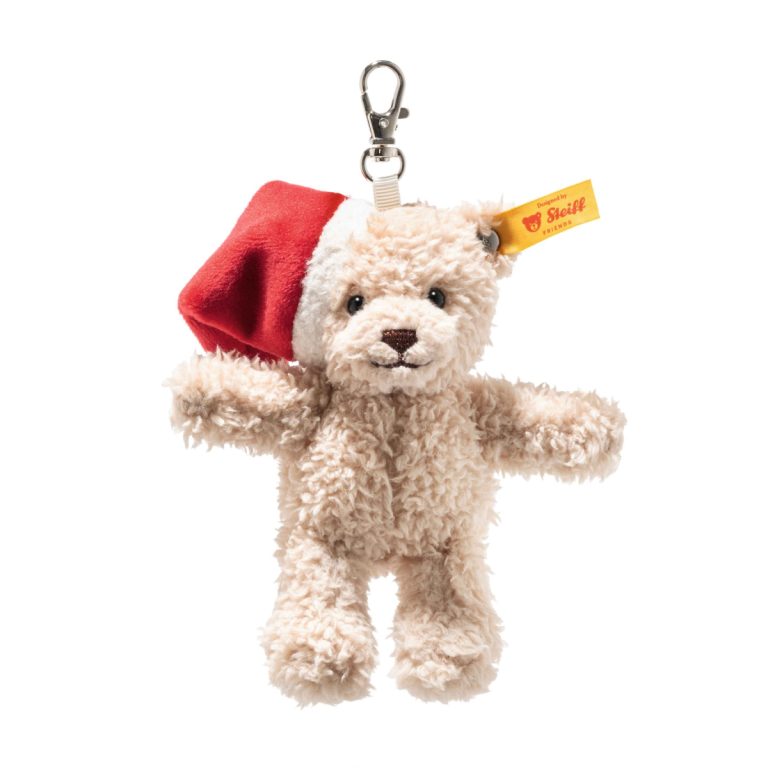 Steiff Cosy Christmas Ben Teddy Maci Függő, 12 cm, Bézs - Termékkép
