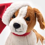 Snuffy dog 27 brown/beige Cosy Christmas, Steiff