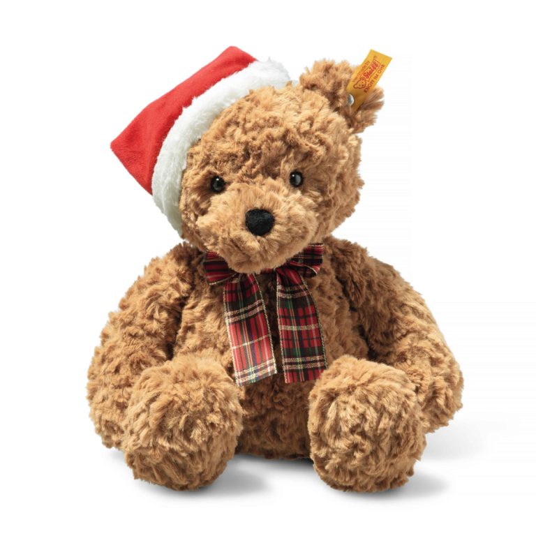 Steiff Jimmy Χριστουγεννιάτικο Αρκουδάκι, 30 cm, Καφέ