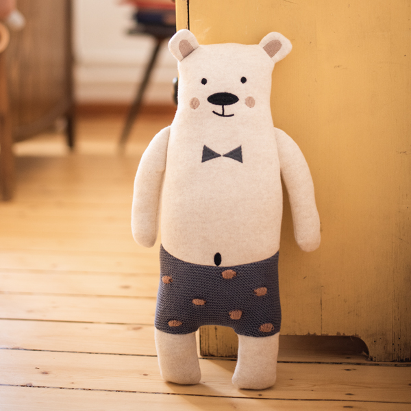 Ava & Yves Cuddly Toy Polar Bear “Pepe”, 40 cm