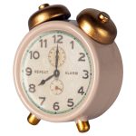 Maileg Alarm clock, Mouse – Powder