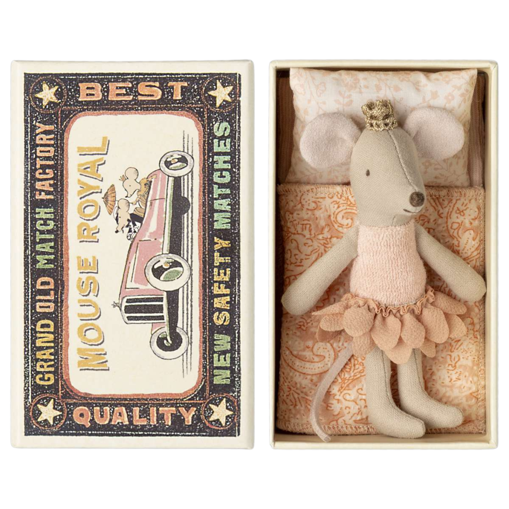 Maileg Princess Mouse, Little Sister In Matchbox 2025