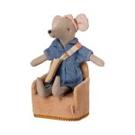 Maileg Folding chair, Mouse – Powder