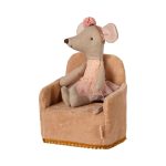 Maileg Folding chair, Mouse – Powder