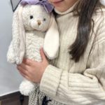 Marshyellow, White Hoppy Bunny, Lavender Cake Ribbon - Gallery Image