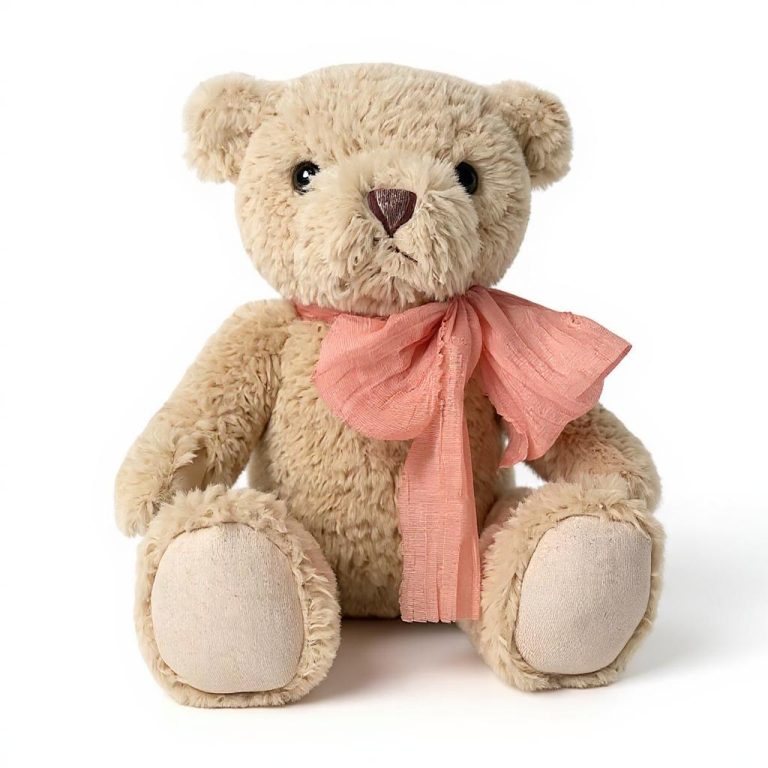 Marshyellow Coco Bear, Strawberry Gelato Scarf