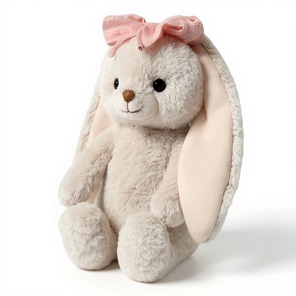 Marshyellow, White Hoppy Bunny, Cherry Blossom Bow Tie
