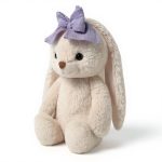 Marshyellow, White Hoppy Bunny, Lavender Cake Ribbon - Gallery Image