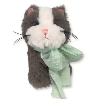 Marshyellow Mrrrcat, Pistachio Crème Scarf