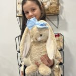 Marshyellow, Hoppy Bunny, Sky Blue Ribbon - Gallery Image