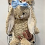 Marshyellow, Hoppy Bunny, Sky Blue Ribbon - Gallery Image