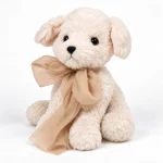 Marshyellow Oliver Puppy, French Vanilla Scarf - Gallery Image