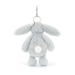 Jellycat, Bashful Silver Bunny Bag Charm