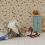 Maileg Rocking horse, Mouse – Dark brown