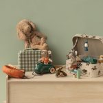 Maileg Mouse car – Dark green