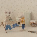 Maileg Knitted sweater and pants, Big brother mouse