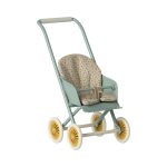 Maileg Stroller, Micro – Mint