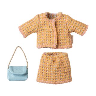 Maileg Mum Mouse Clothes – Suit with Handbag