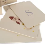 Konges Sløjd, Cardboard Learning Cards FSC, Alphabet