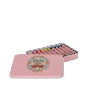 Set of 10 beeswax crayons – rich colors, smooth application and light fragrance, for children over 3 years old