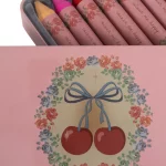 Konges Sløjd, Crayons Bees Wax 10pcs, Cherry Bow - Gallery Image