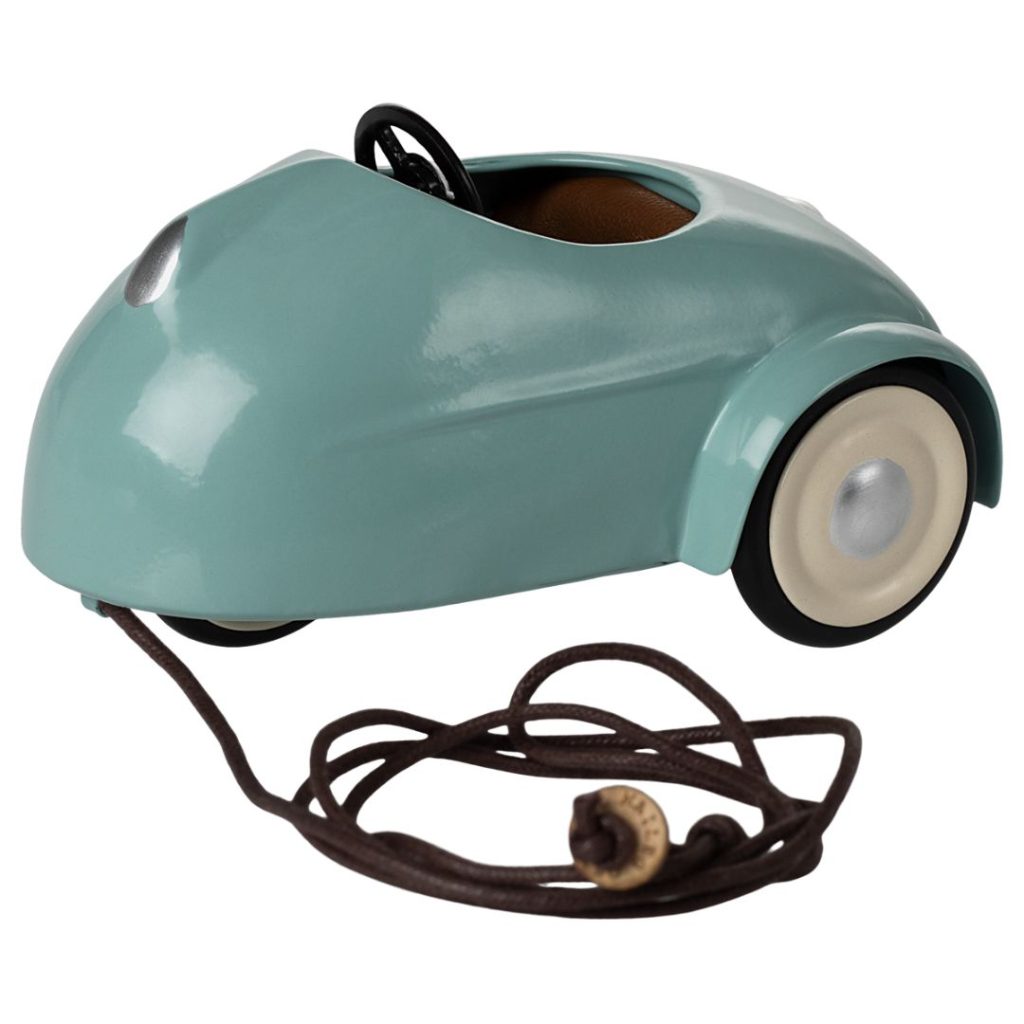 Maileg Car, Mouse – Light blue