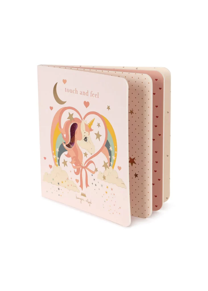 Konges Sløjd, Touch And Feel Book, Unicorn