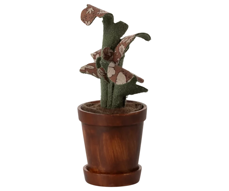 Maileg, Flower Pot with Plant, Miniature