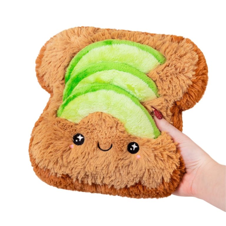 Squishable Mini Comfort Food Плюшена Играчка Тост С Авокадо - продуктово изображение
