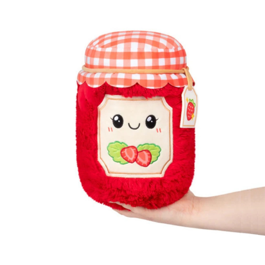 Squishable, Mini Comfort Food Strawberry Jam, 24 cm