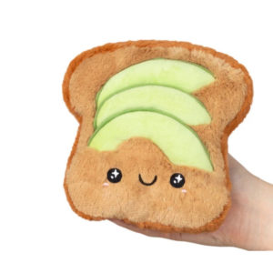 Squishable Snugglemi Snackers Avocado Toast | Jucărie De Pluș Toast Cu Avocado