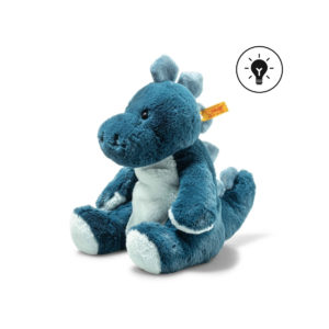 Steiff Light at Night Spott Stegosaurus, 28 cm, Light Blue